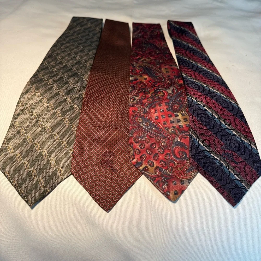 Timeless Vintage Men’s Tie Set - Countess Mara and Bill Blass